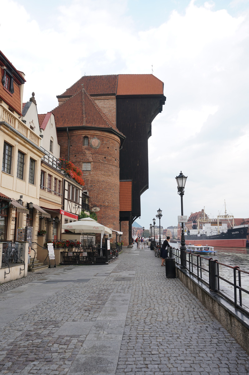 Gdansk Old City, Great Crane (original 15th c)