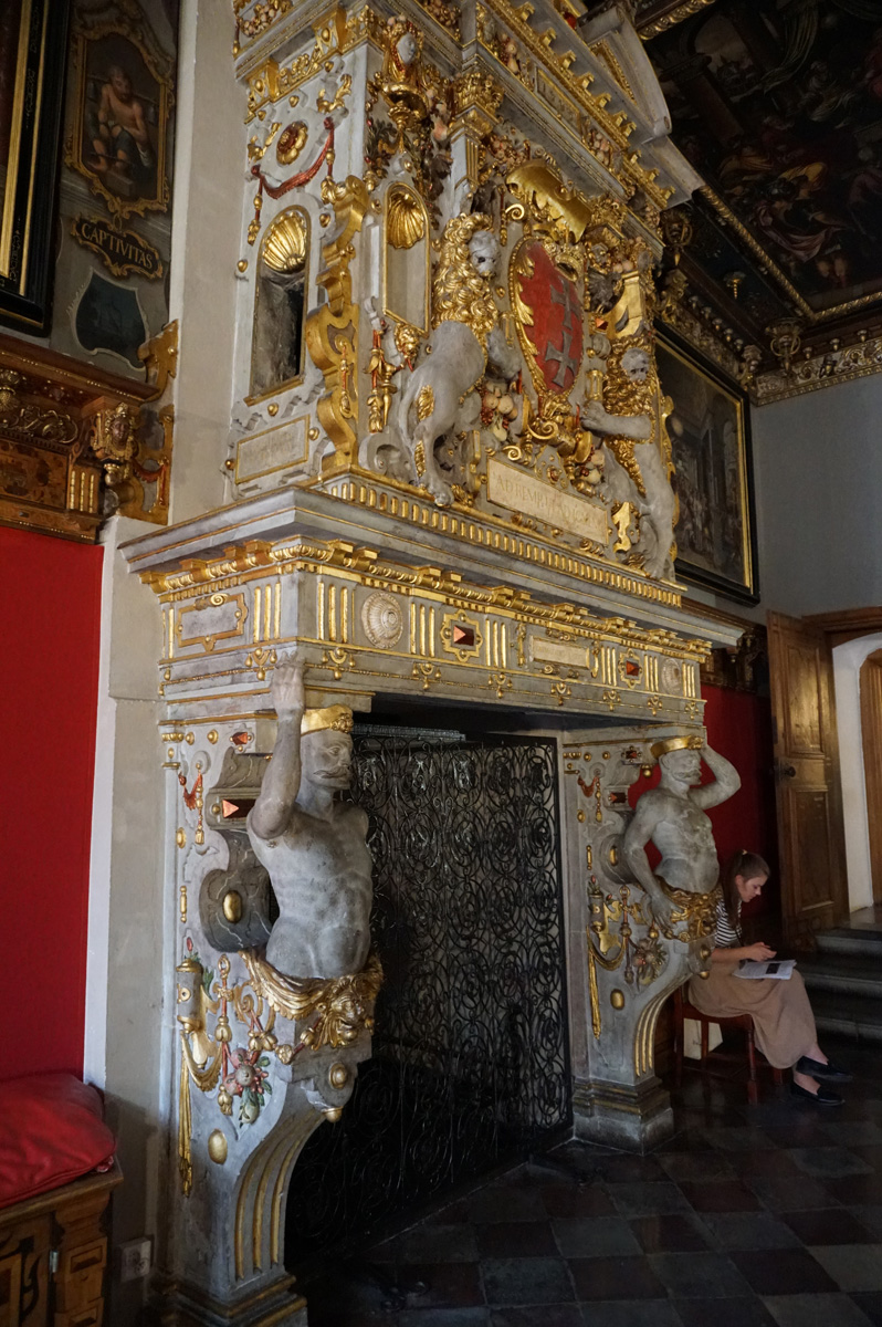 Gdansk Old City, Town Hall Fireplace