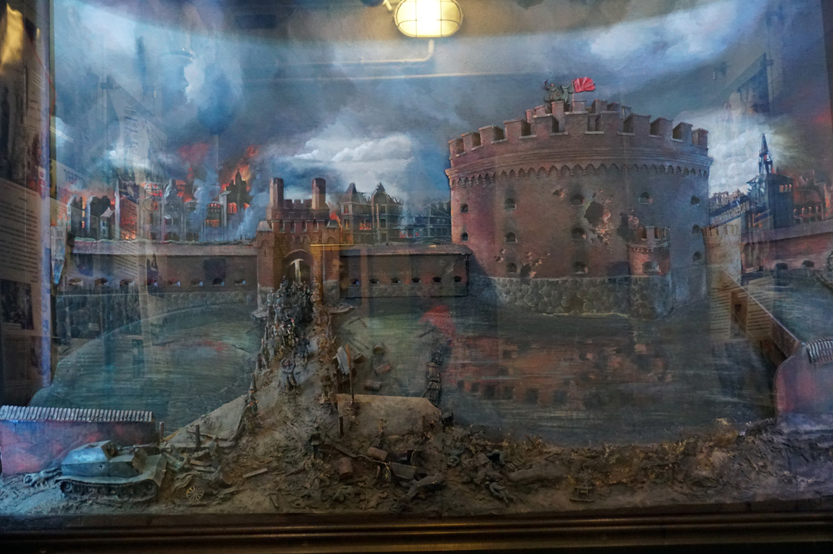 Kaliningrad Bunker-Museum, Diorama of Soviet capture of Konigsberg