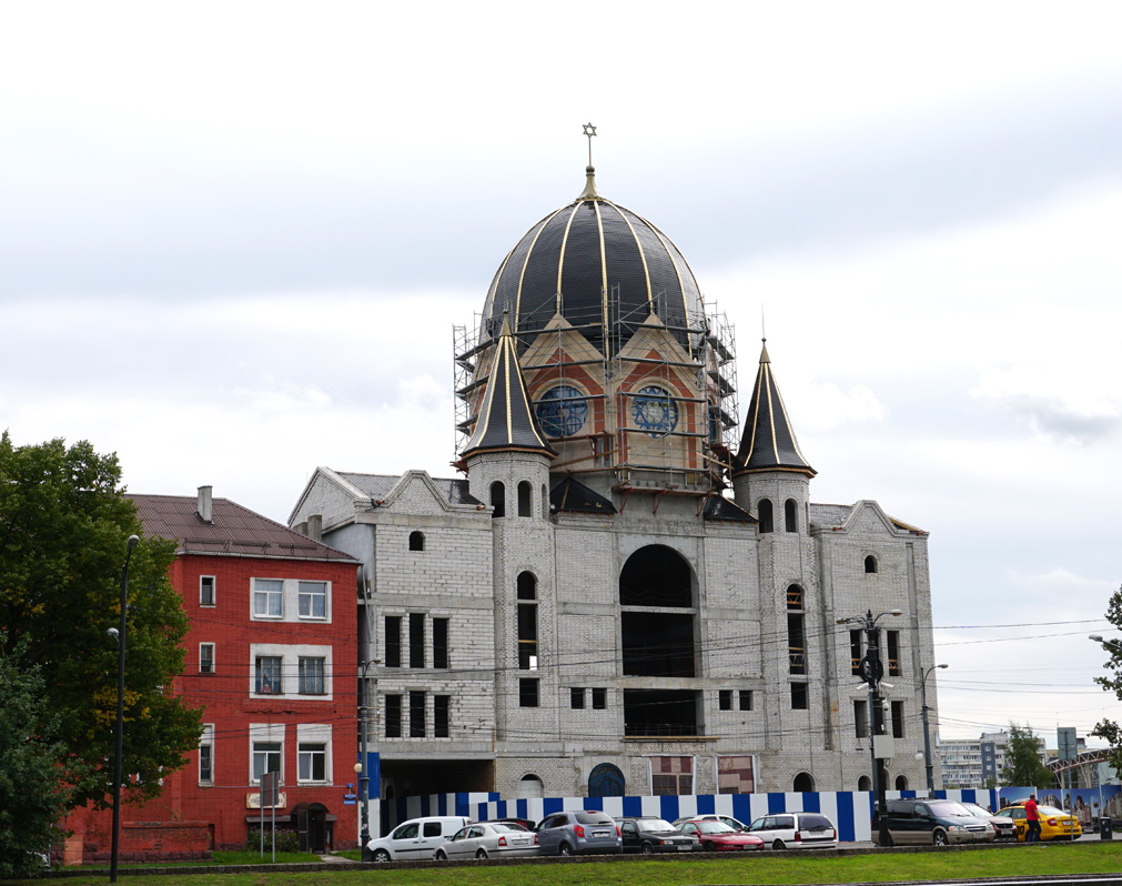 Around Kalinigrad, Rebuilding of New  Synagogue