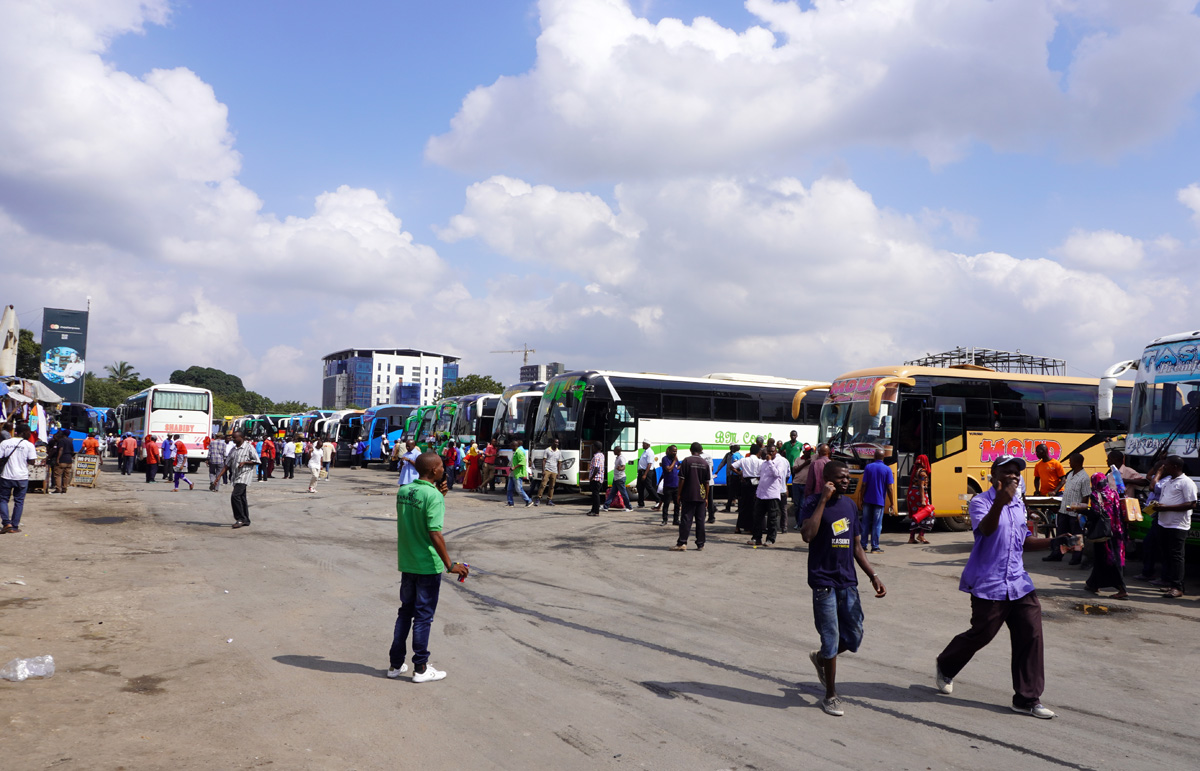 Dar es Salaam, Ubungo bus terminal