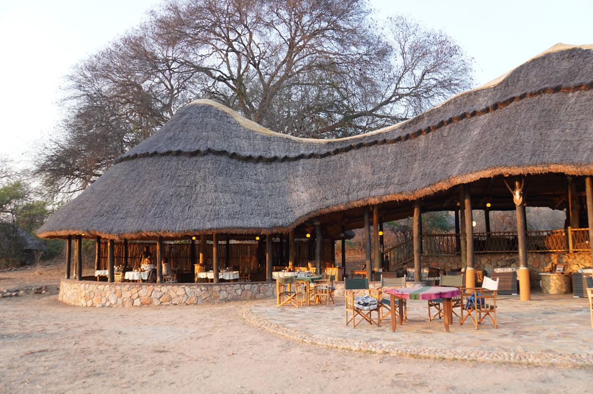 Ruaha National Park, Lodge dining area