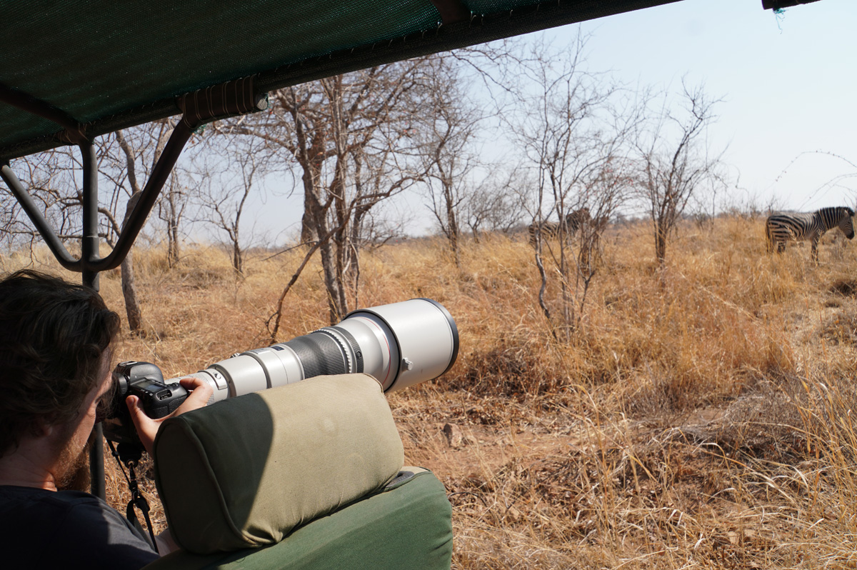 Ruaha National Park, The 600 mm Canon birder
