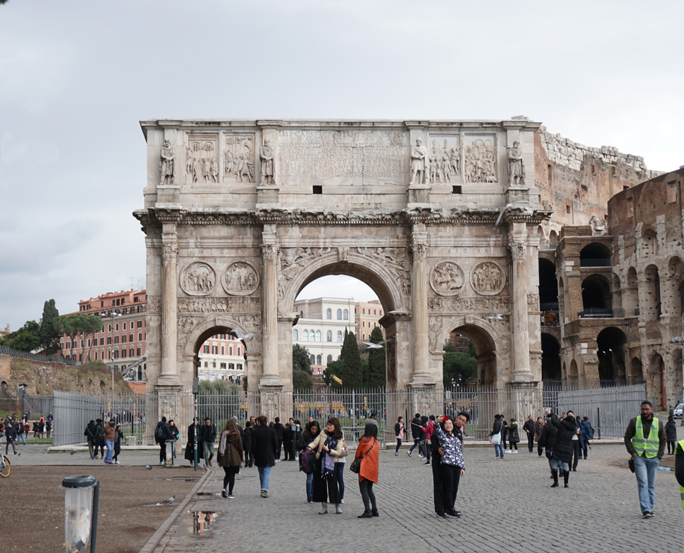 Forum Area, Arch of Constantine