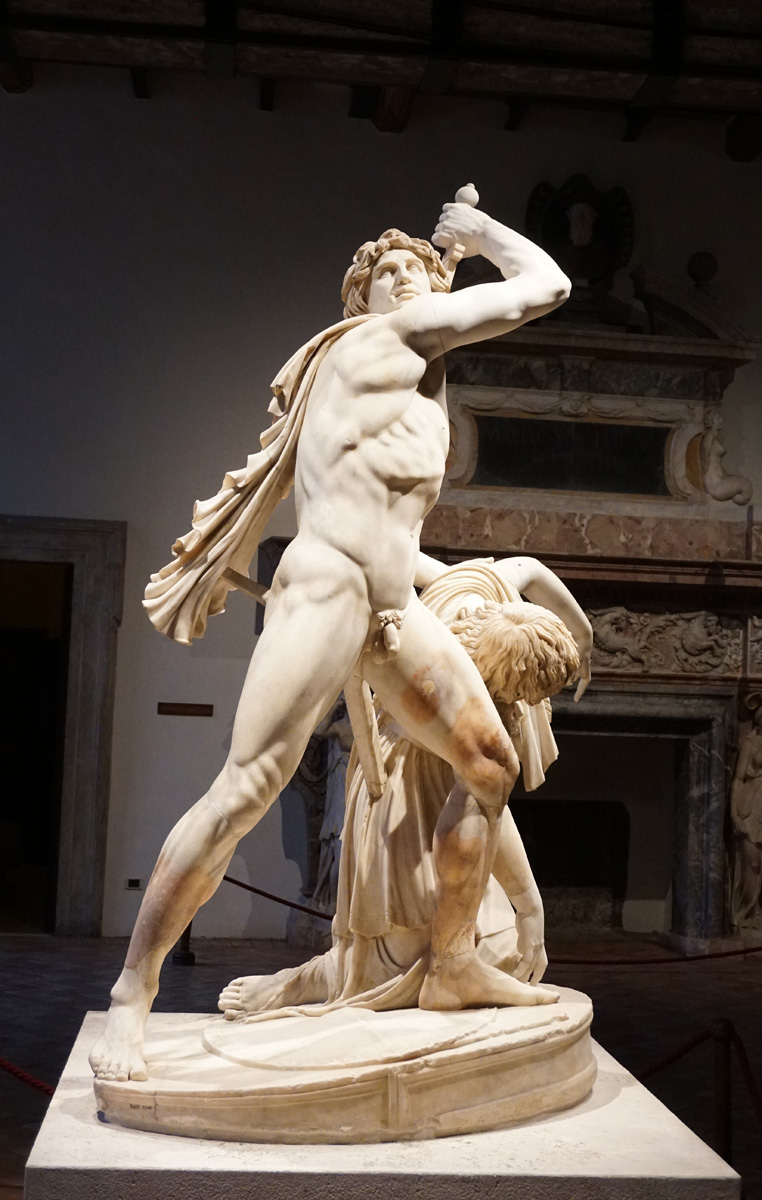 National Museum of Rome, Palazzo Altemps, "Ludovisi Gaul" “Gaul killing himself and his wife”
