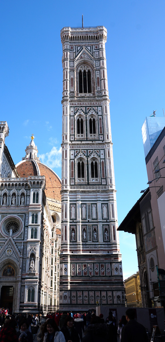 Florence Duomo, Campanile (from West)