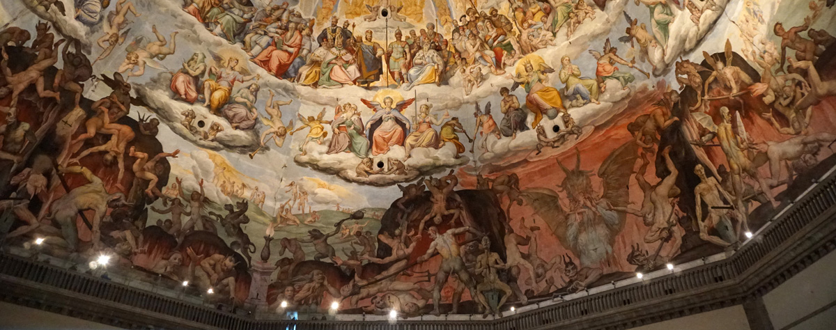 Florence Duomo, Dome Interior: Heaven and Hell