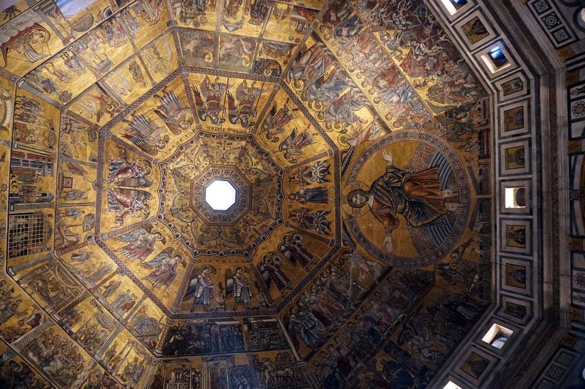 Baptistry, Baptistry Ceiling