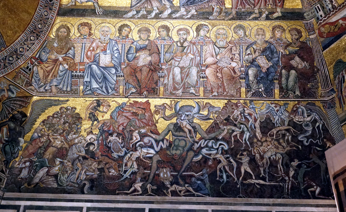 Baptistry, Baptistry Ceiling Detail