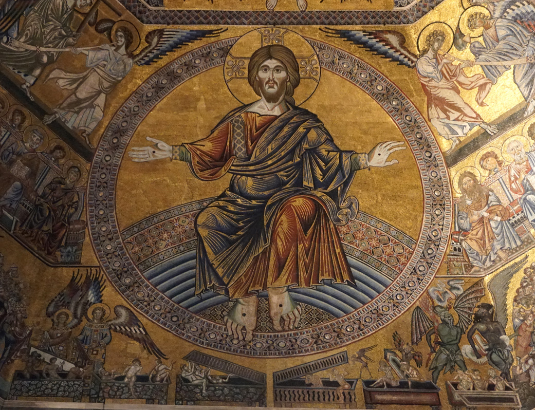 Baptistry, Baptistry Ceiling Detail