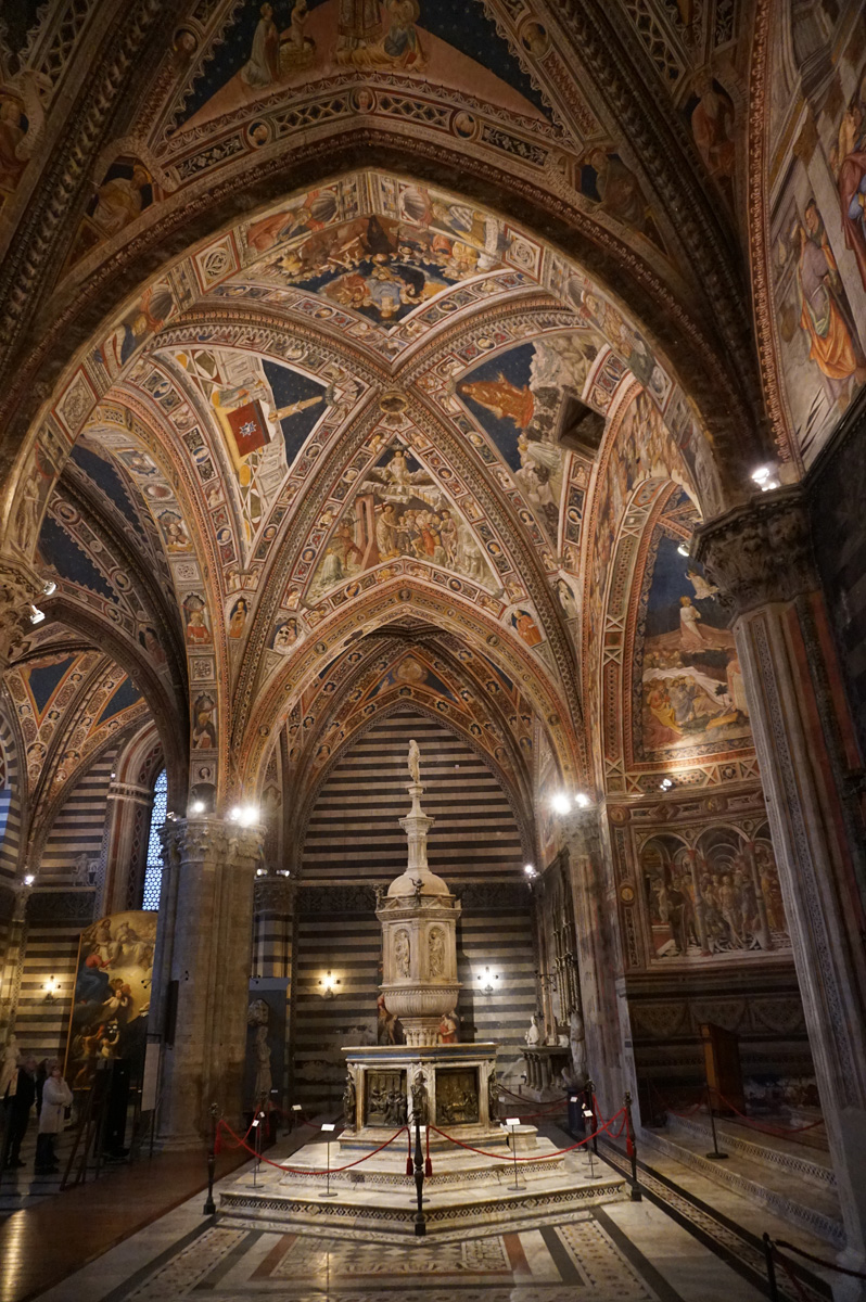 Siena Duomo, Baptistry