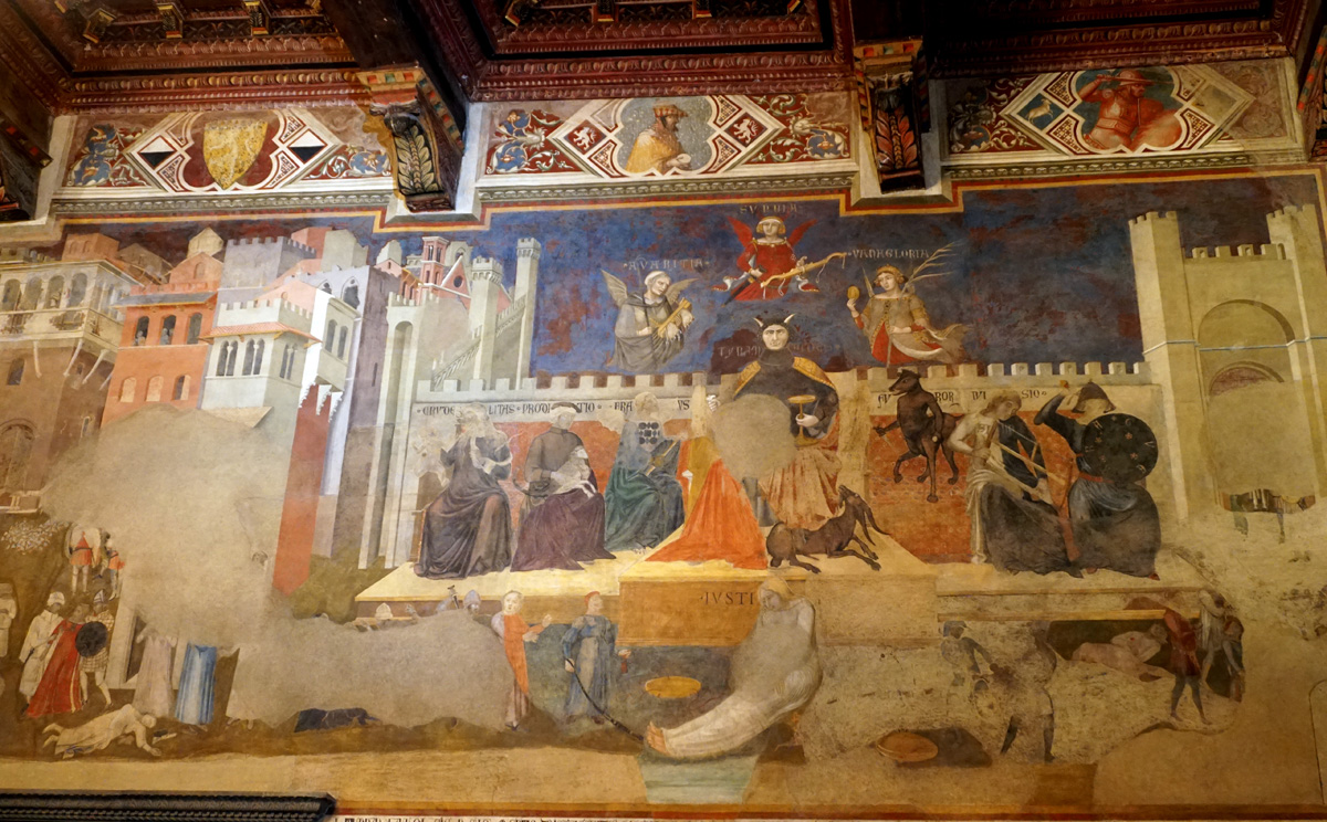 Around Siena, Palazzo Publico: The Perils of Bad Governance