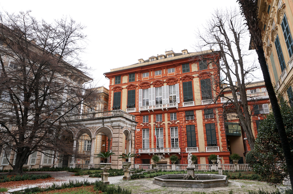Musei di Strada Nuova, View to Palazzo Rosso