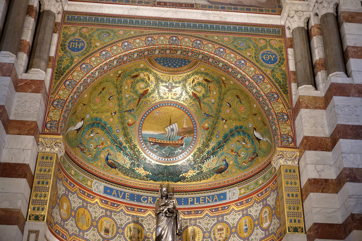 Notre-Dame de la Garde, Divine protection for a ship