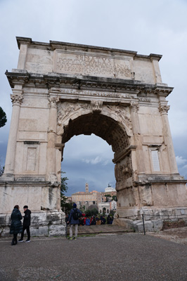 Arch of Titus, Forum Area, Italy++ January 2019