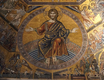 Baptistry Ceiling Detail, Italy++ January 2019
