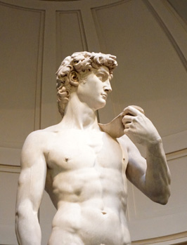 Galleria dell'Accademia: Michelangelo's David, Italy++ January 2019