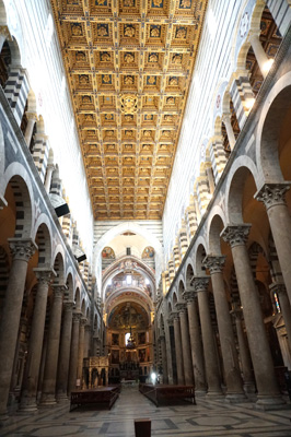 Cathedral interior, Pisa, Italy++ January 2019