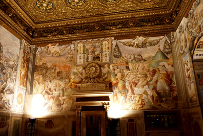 Grand reception room, Palazzo Vecchio, Italy++ January 2019