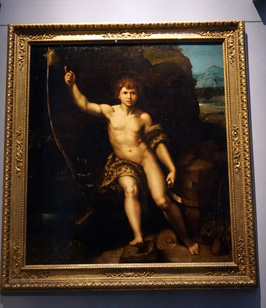 Raphael: St John the Baptist (1518), Uffizi Gallery, Italy++ January 2019