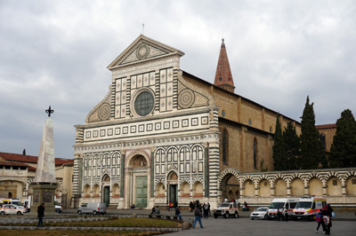 Maria Novella church, Around Florence, Italy++ January 2019