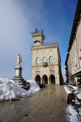 Public Palace, San Marino: Public Palace, Italy++ January 2019