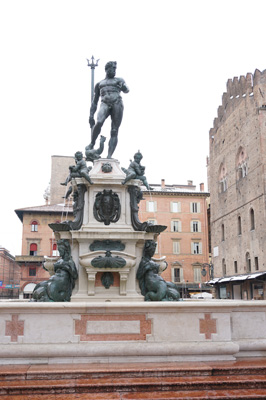 Fountain of Neptune, Bologna, Italy++ January 2019