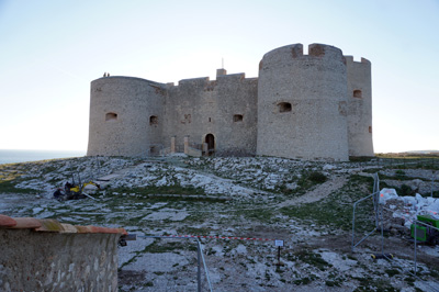 The central keep of the the Château d'If, The Château d'If, Italy++ January 2019