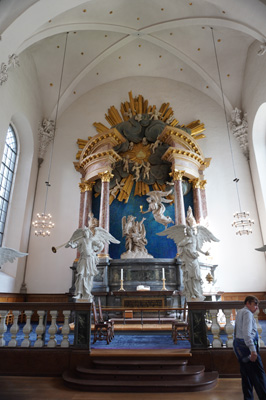 Our Savior Church interior, Copenhagen 2019