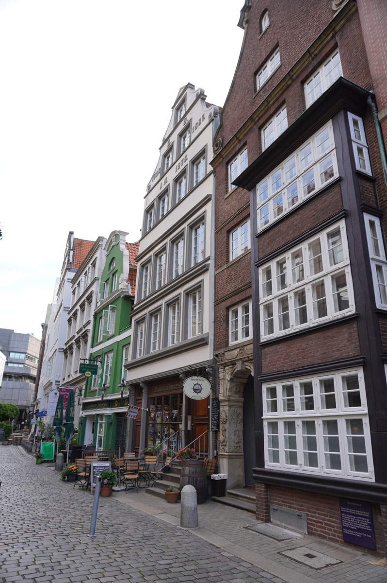 Hamburg, Preserved/Restore old town street