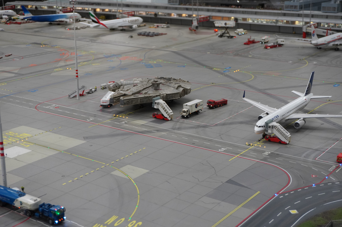 Miniatur Wunderland, Millennium Falcon