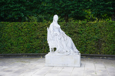 The Electress Sophia, Founder of the Gardens, Hanover, Germany 2019