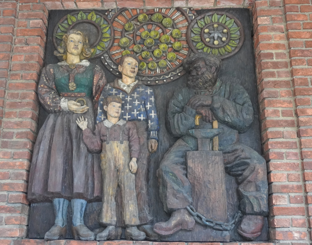 Oslo City Hall: Norse Mythology, "Volund the Smith has Vengeful Thoughts"