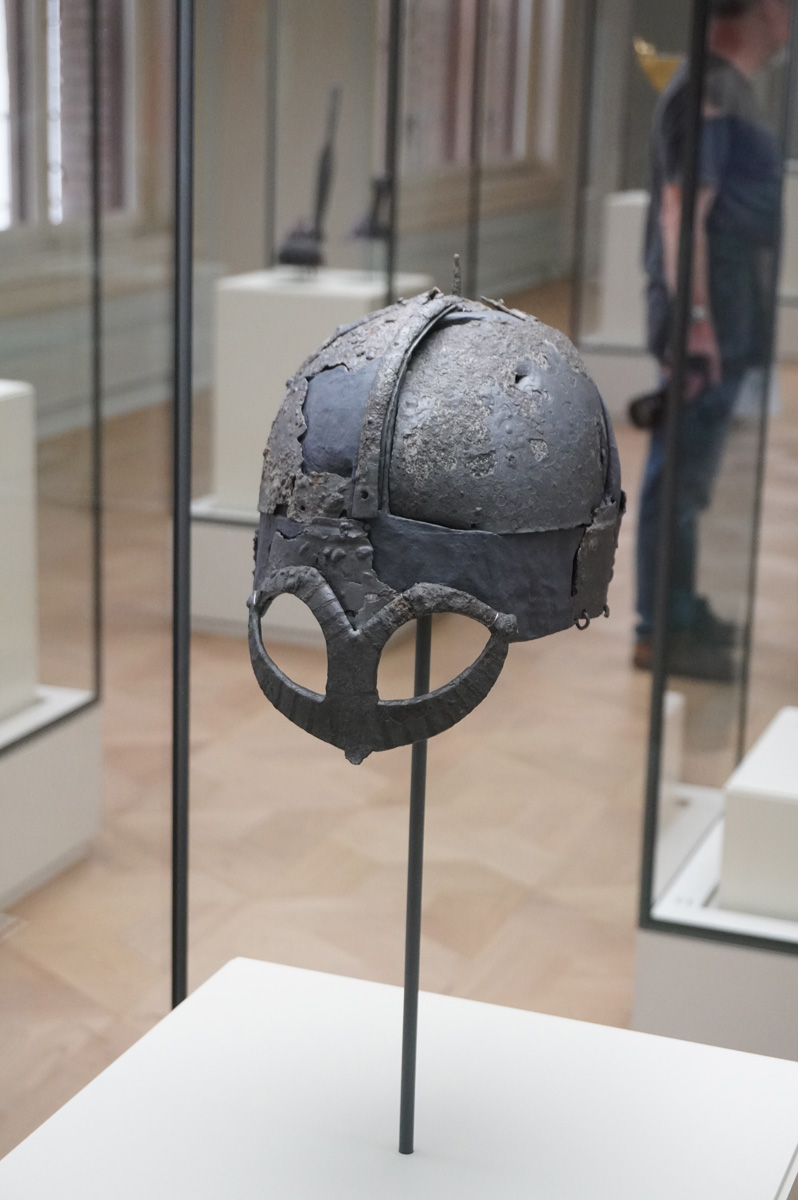 Oslo: National Museum, Viking Helmet, ~970