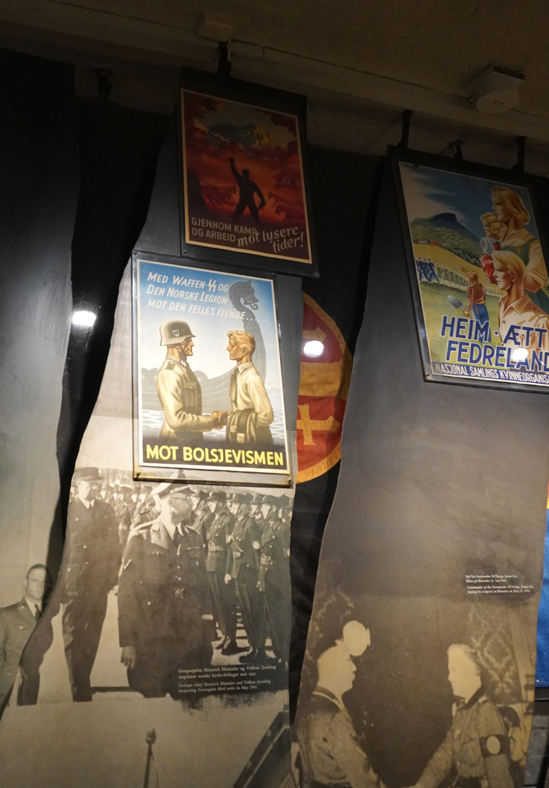 Oslo: Akerhus Festning, Nazi propaganda