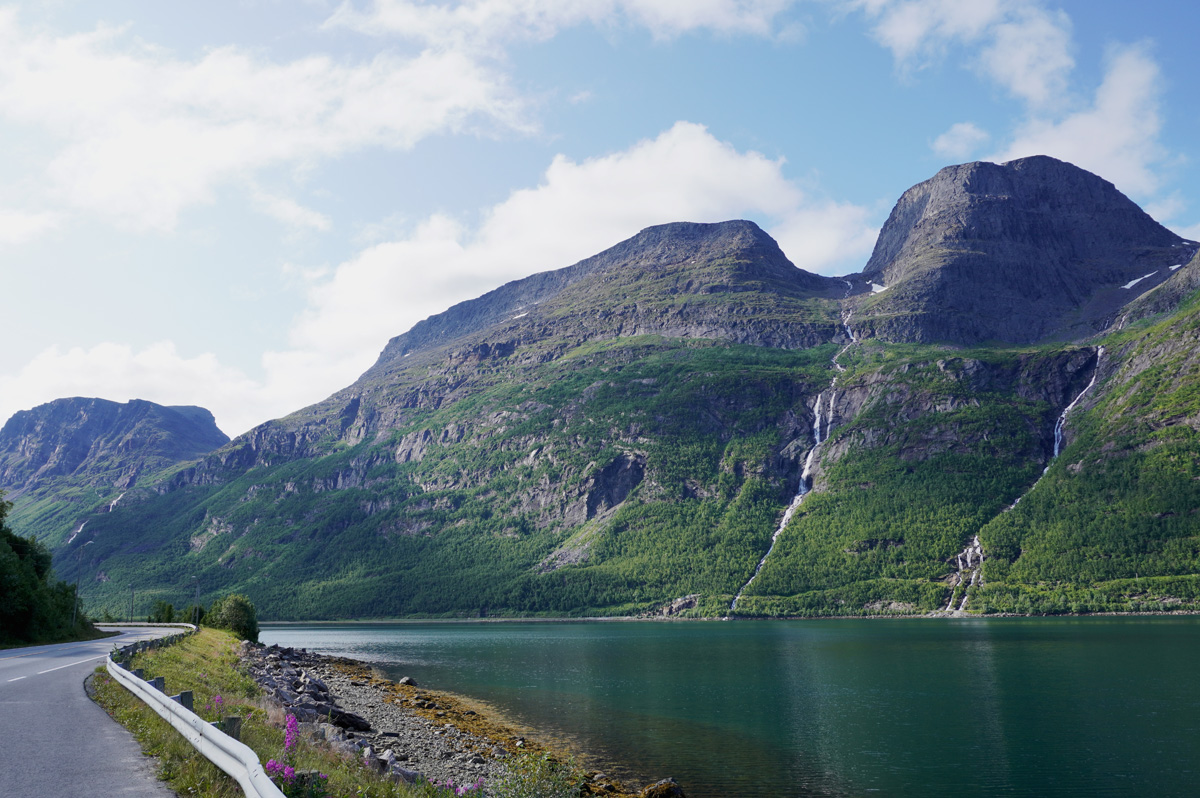 Alta to Tromso, 20 miles SW of Sorkjosen