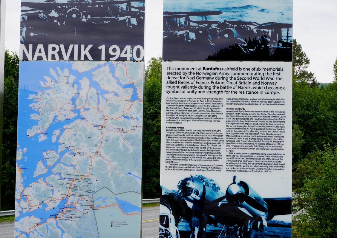 Narvik, Narvik 1940 Marker/Memorial