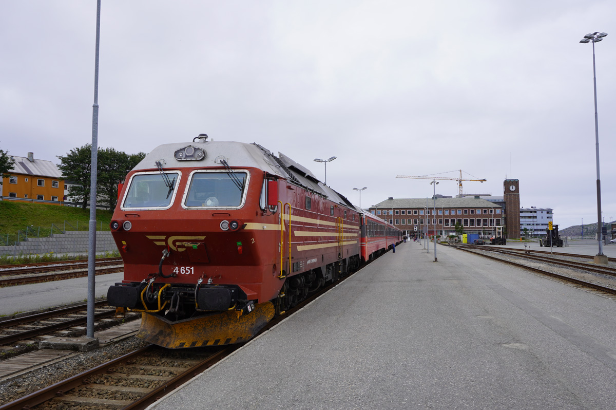 Bodo to Trondheim, Bodo Station