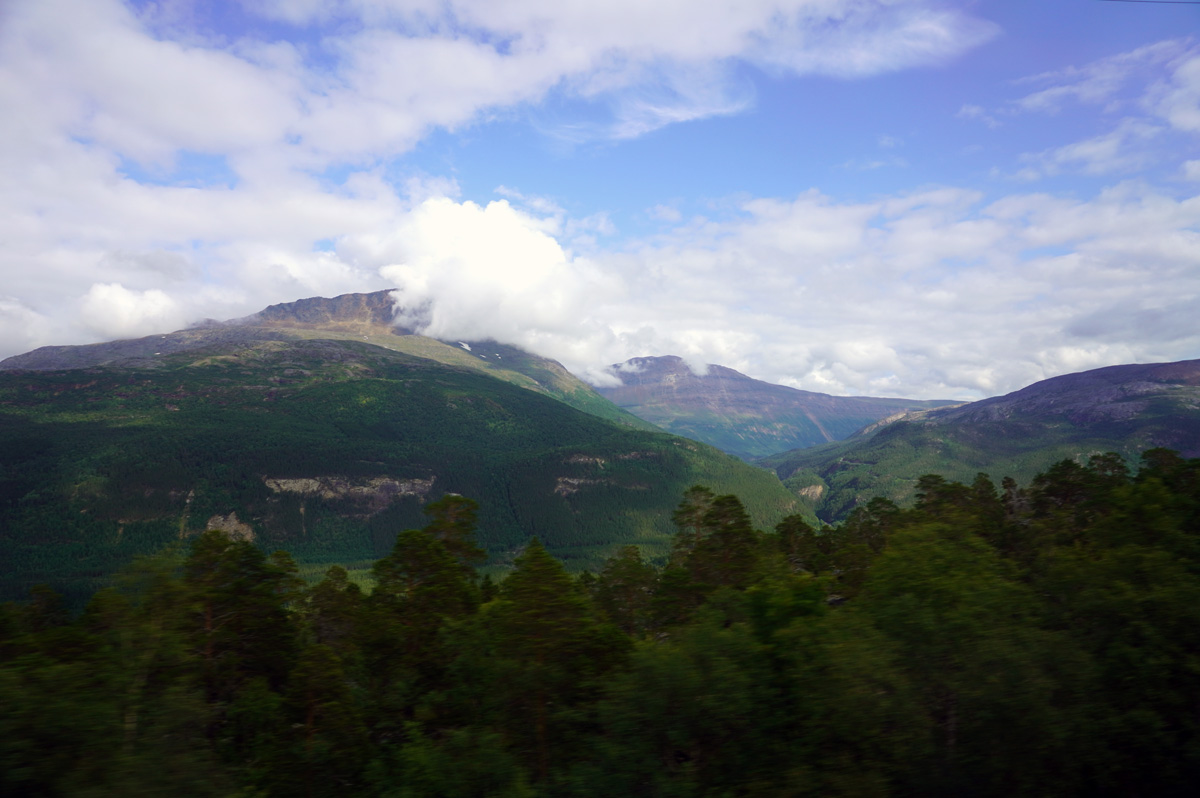 Bodo to Trondheim, 2 hours south of Bodo