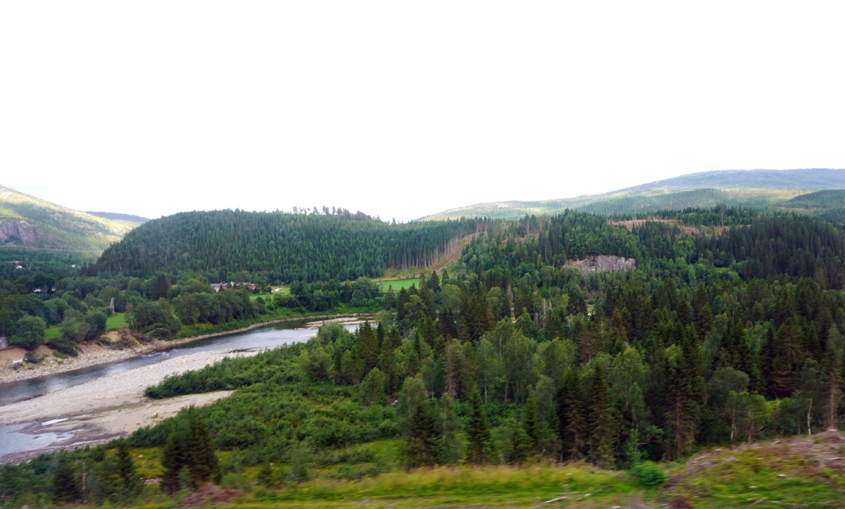 Bodo to Trondheim, 5 hours South of Bodo