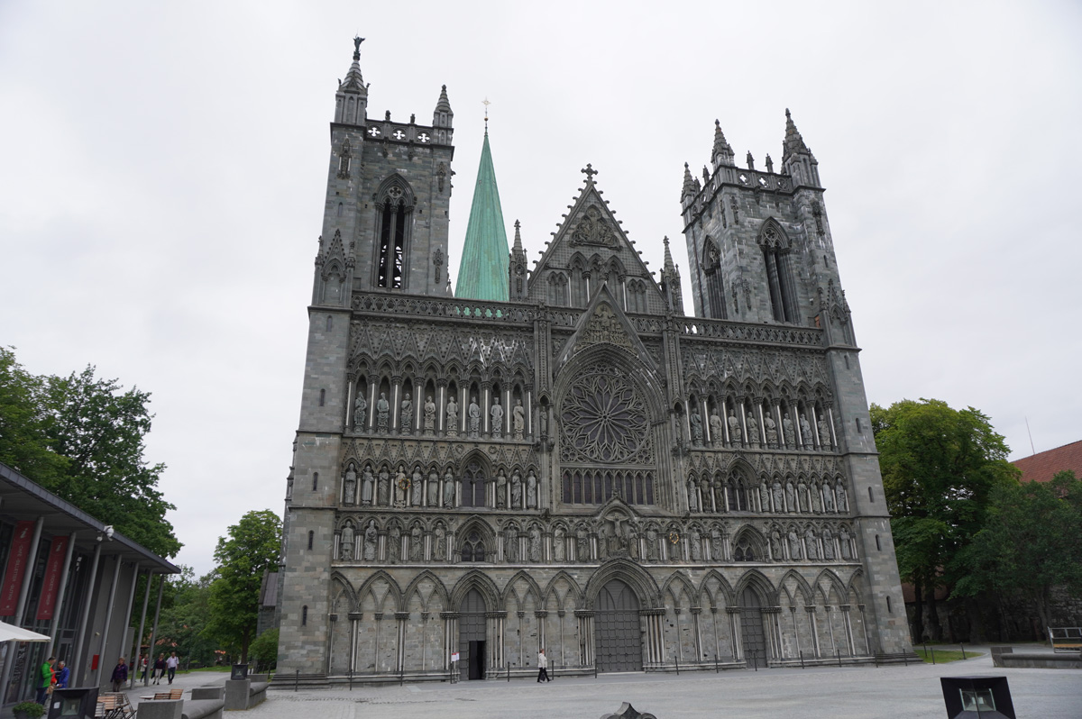 Trondheim, 19th c facade