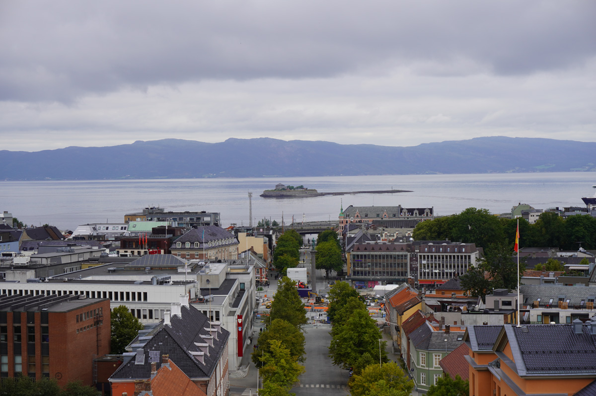 Trondheim, Rooftop view