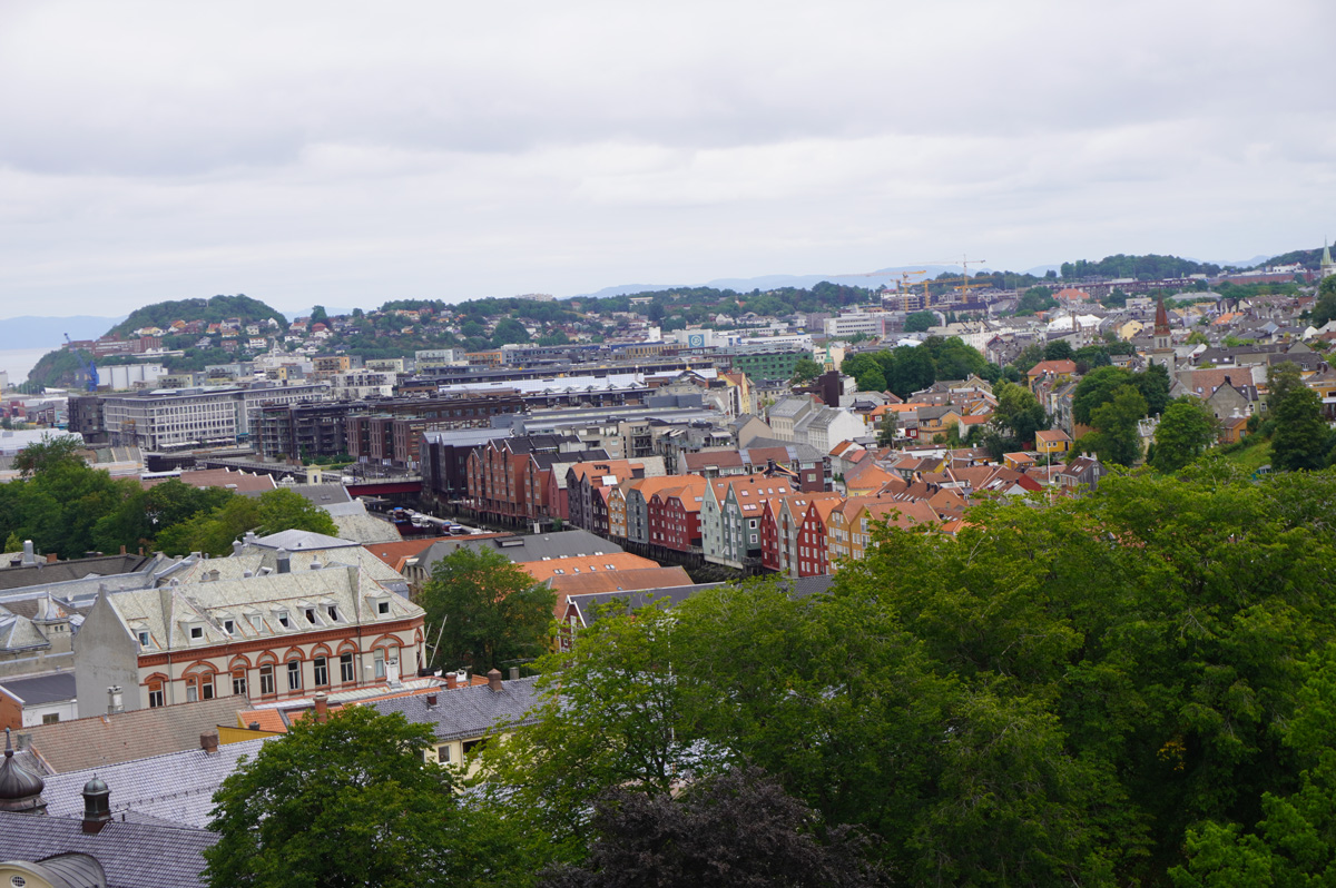 Trondheim, Rooftop view