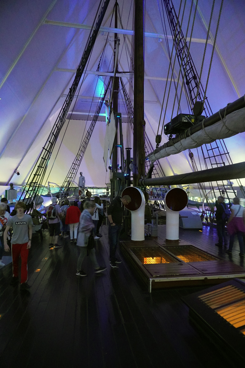 Oslo: Kon-Tiki Museum and Fram Museum, Fram deck