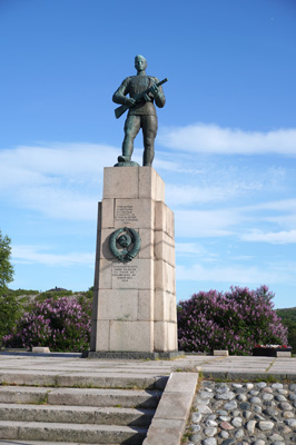 Soviet 1944 Liberation Monument, Kirkenes, Norway 2019