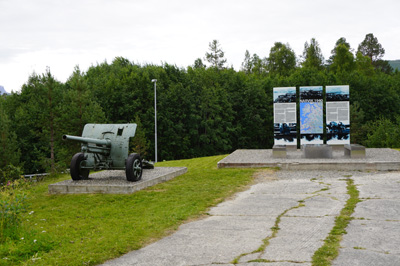 Narvik 1940 Memorial, 50 NE of Narvik, Norway 2019