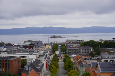 Rooftop view, Trondheim, Norway 2019