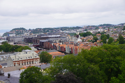 Rooftop view, Trondheim, Norway 2019