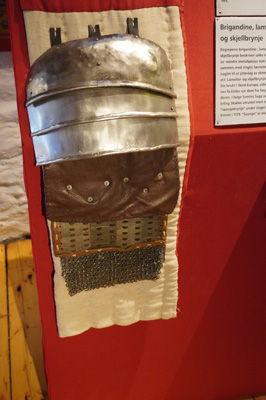 Types of armor, Trondheim, Norway 2019