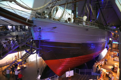 Amundsen's ship, the Fram, Oslo, Norway 2019